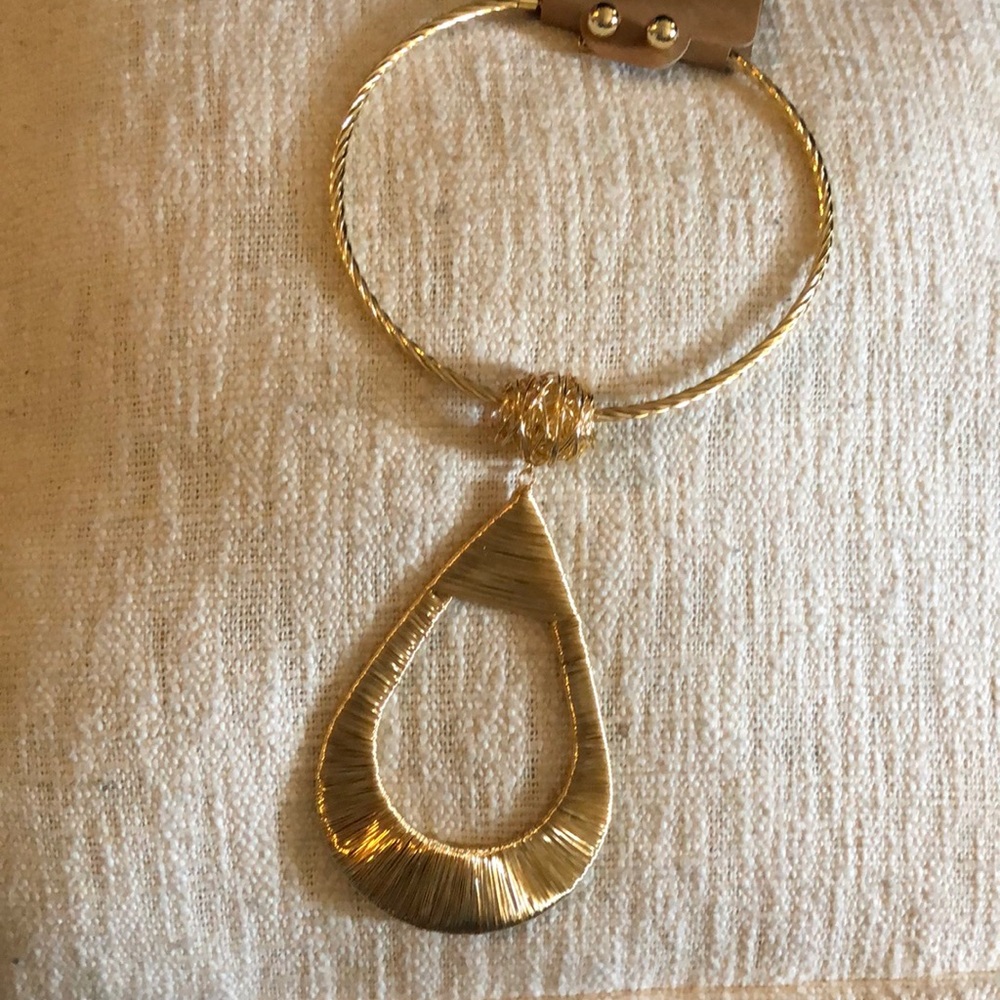 Large Gold Statement Necklace